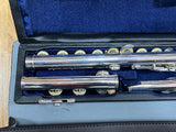 USED Miyazawa PA-201 RE - solid silver head open hole flute