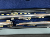 USED Miyazawa PA-201 RE - solid silver head open hole flute