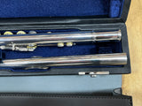 USED Miyazawa PA-201 RE - solid silver head open hole flute