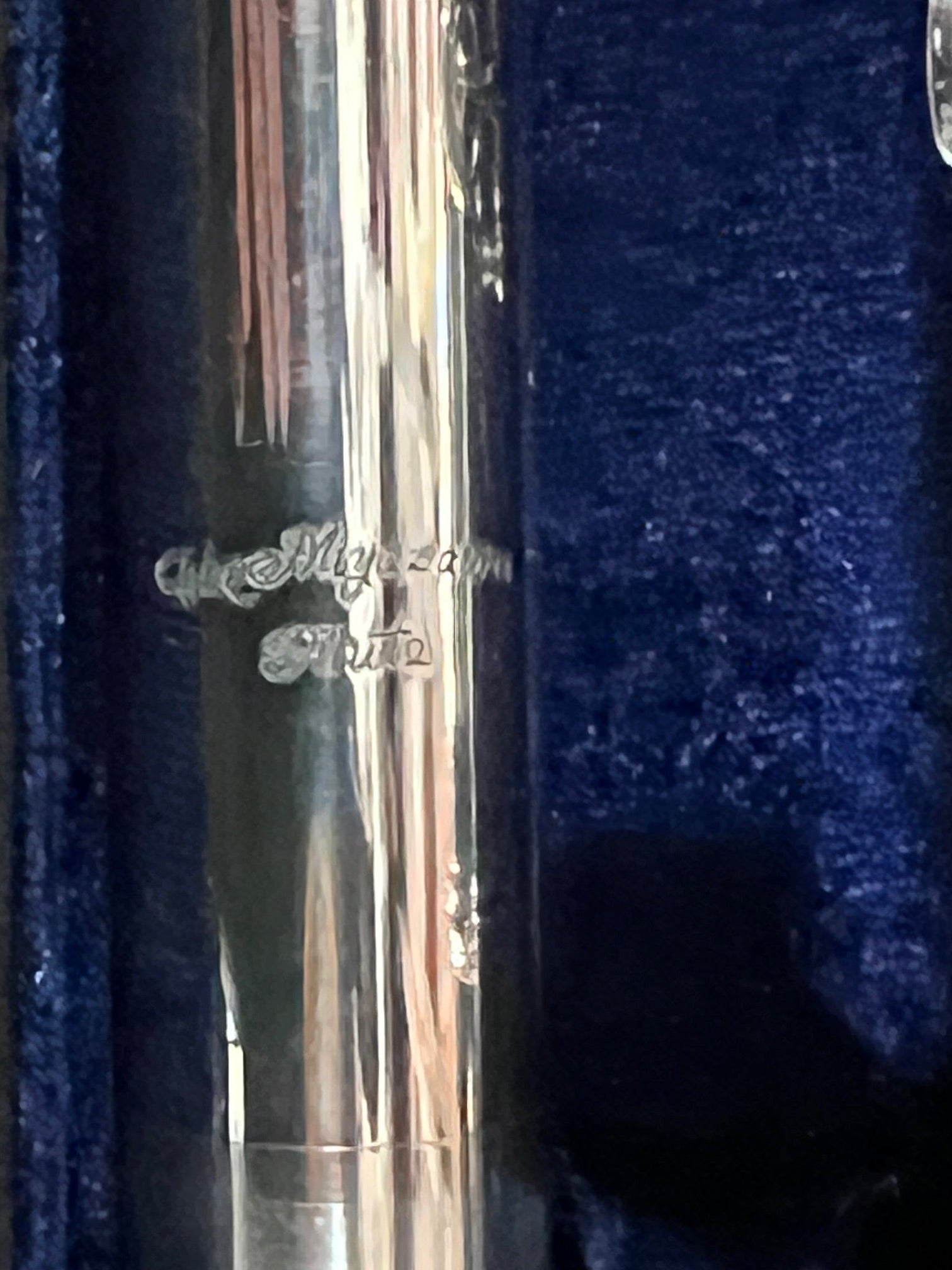 USED Miyazawa PA-201 RE - solid silver head open hole flute