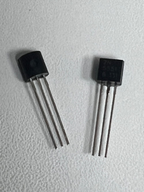2N5551 TO92 NPN general purpose amplifier - Pack 2   [3]
