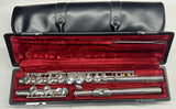 USED Yamaha YFL-211S silver plated flute outfit made in Japan