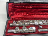 USED Yamaha YFL-211S silver plated flute outfit made in Japan