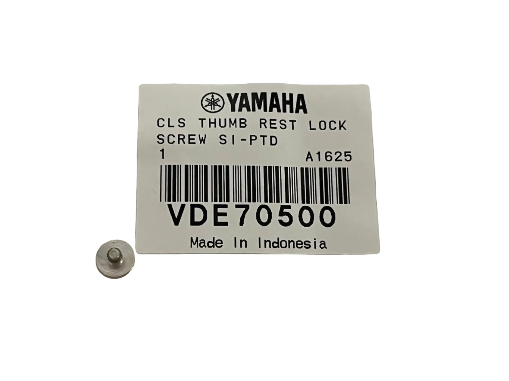 VDE70500 silver plated thumb rest locking screw for Yamaha clarinet