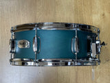 Used / 2nd Hand Mapex V 14" x 5" Snare Drum - Aquamarine