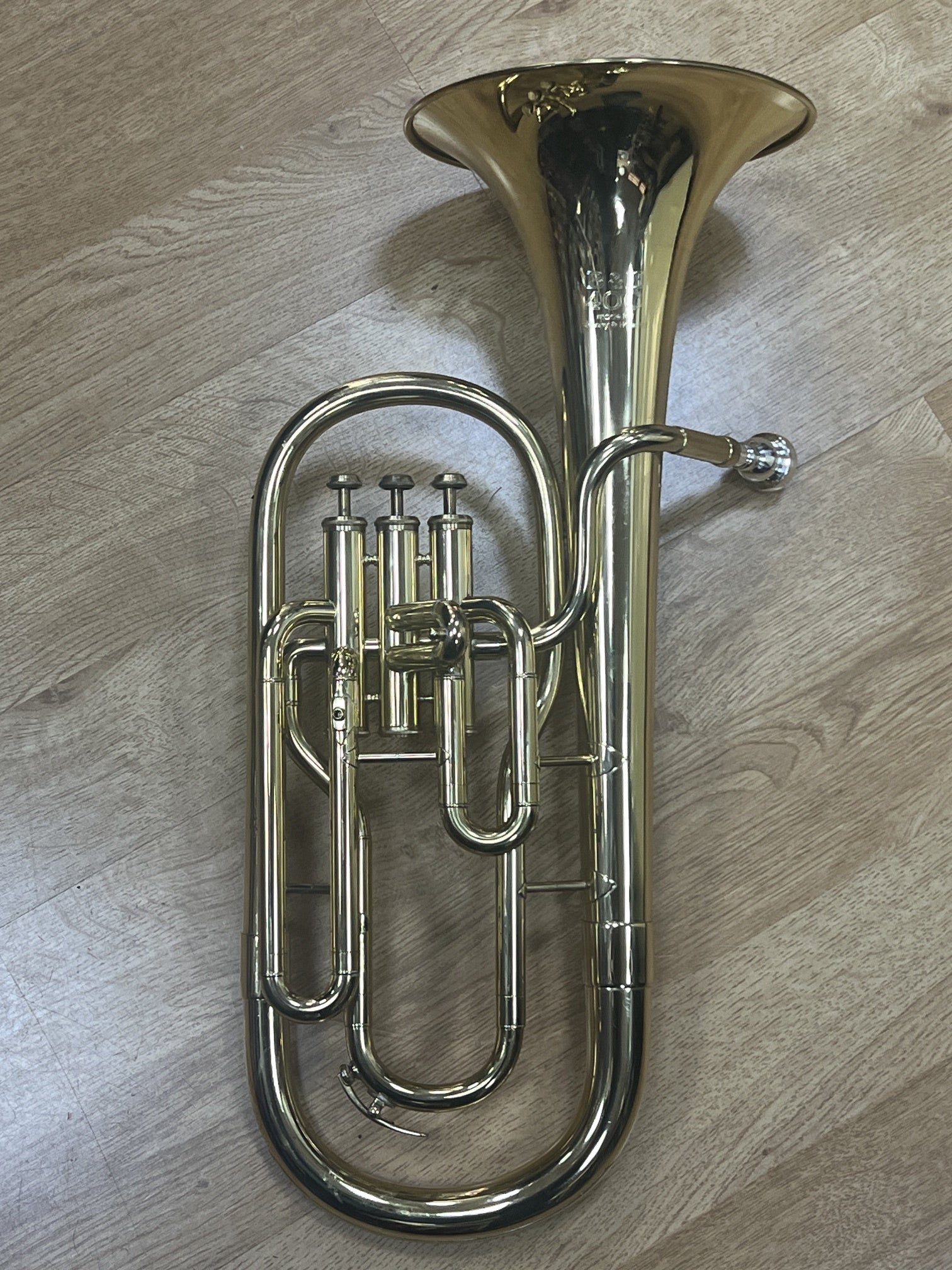 USED Boosey & Hawkes Eb tenor horn outfit