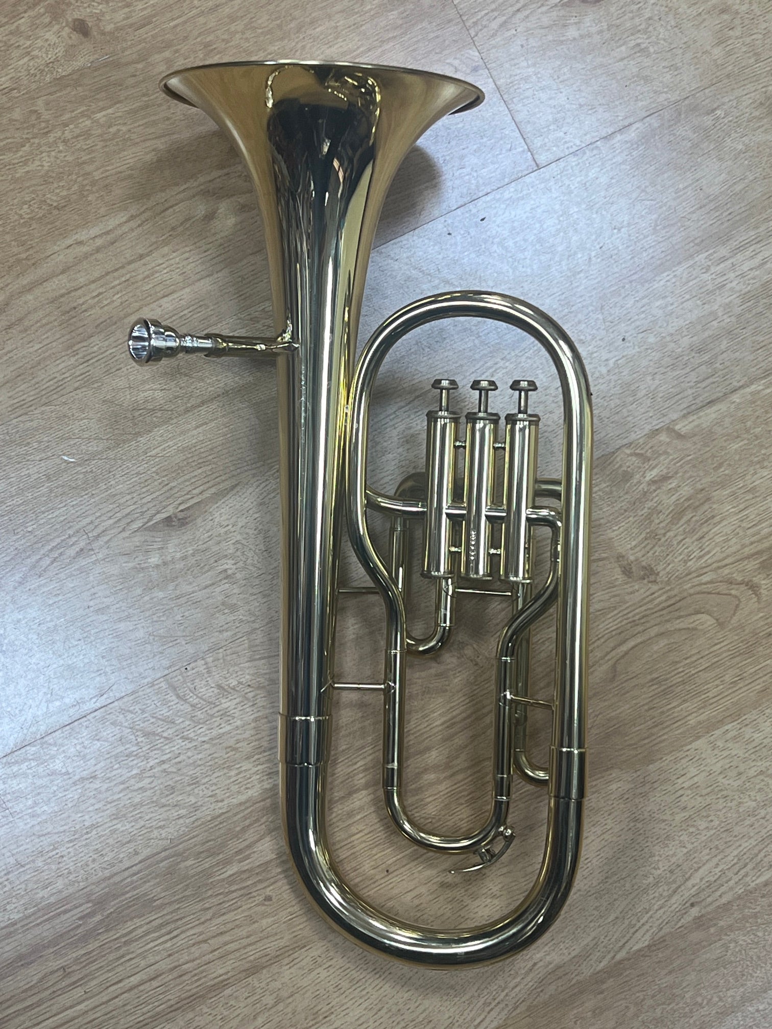 USED Boosey & Hawkes Eb tenor horn outfit