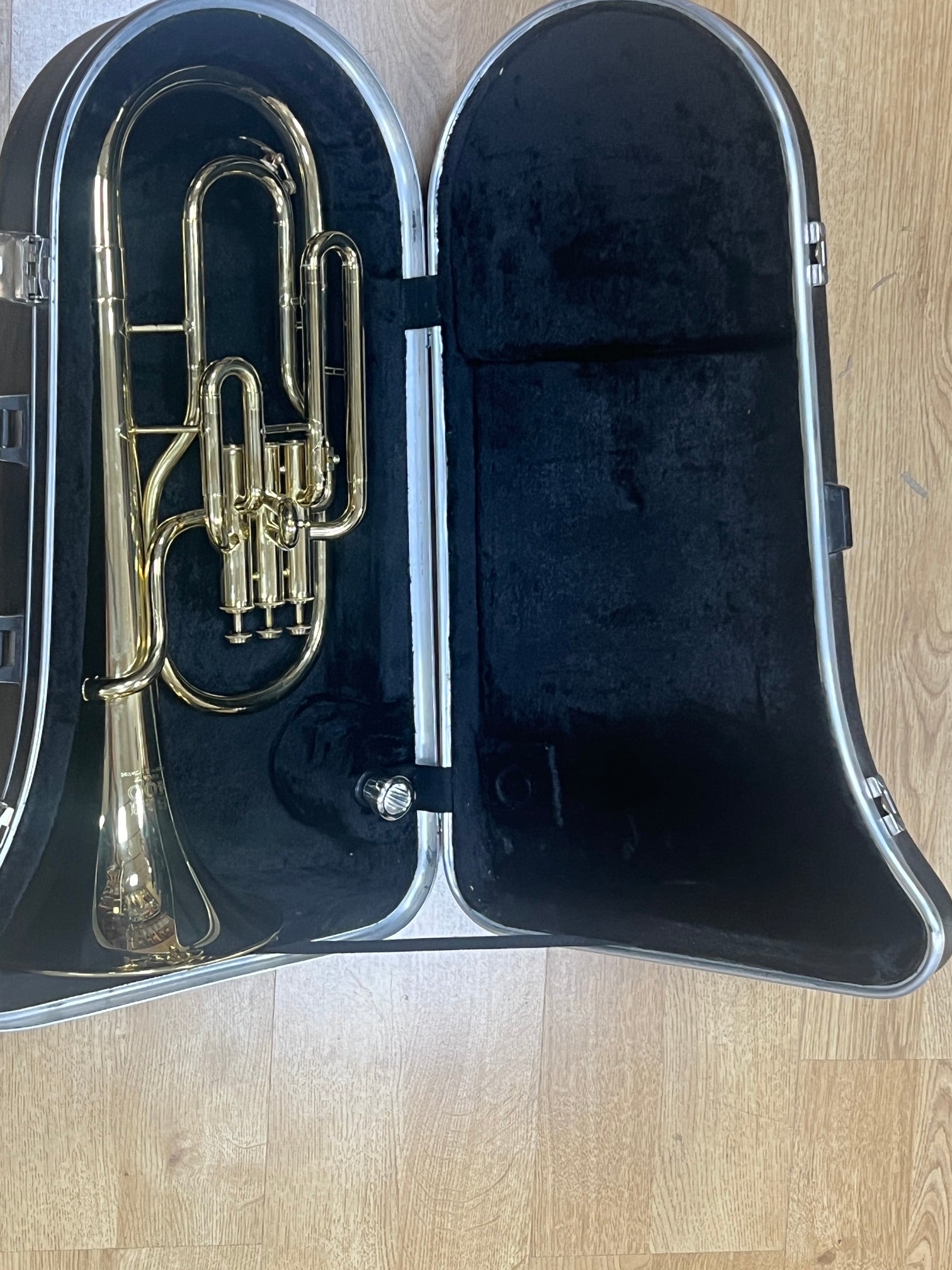 USED Boosey & Hawkes Eb tenor horn outfit