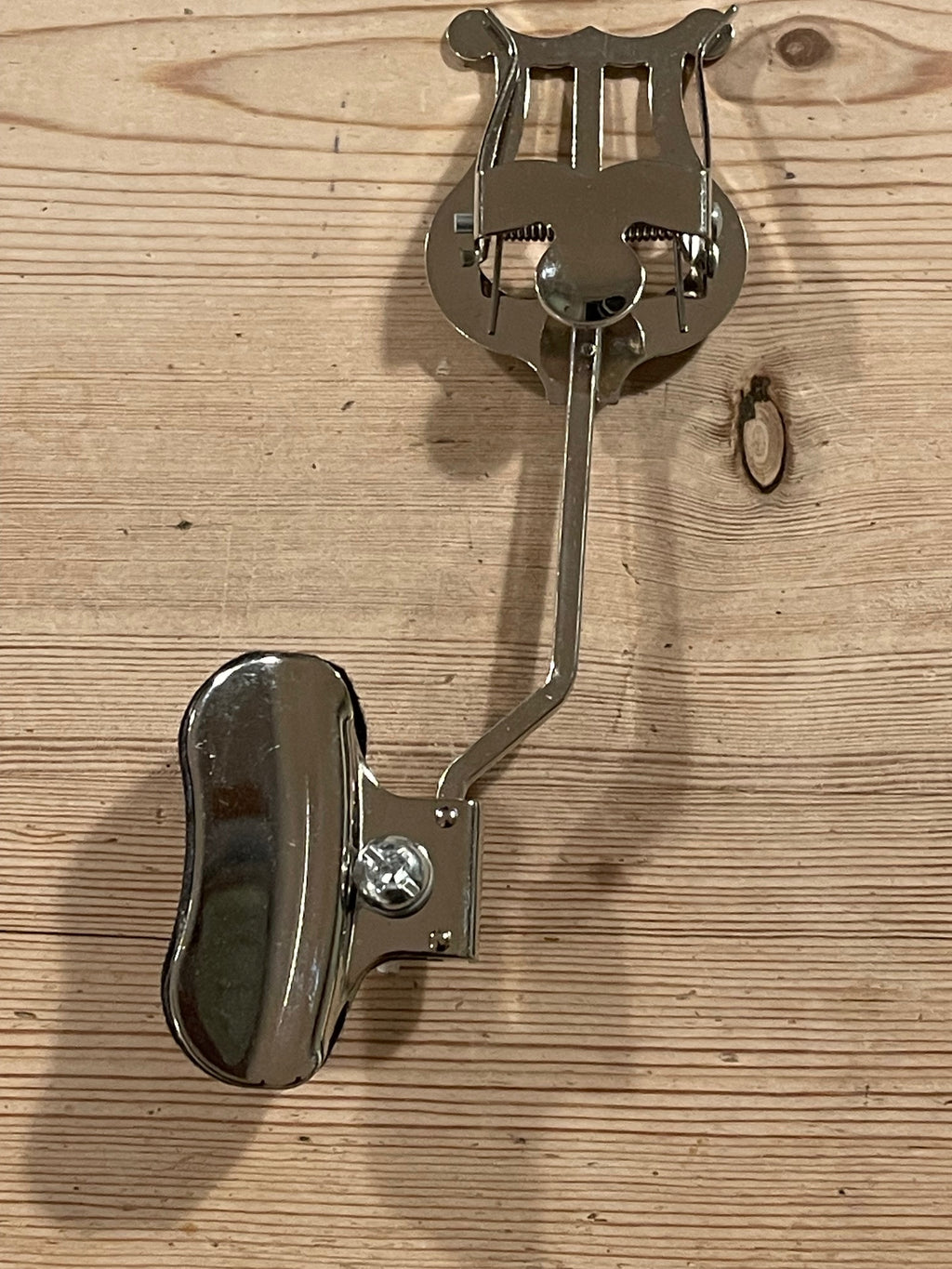 Trombone Bell Lyre - Nickel Plated