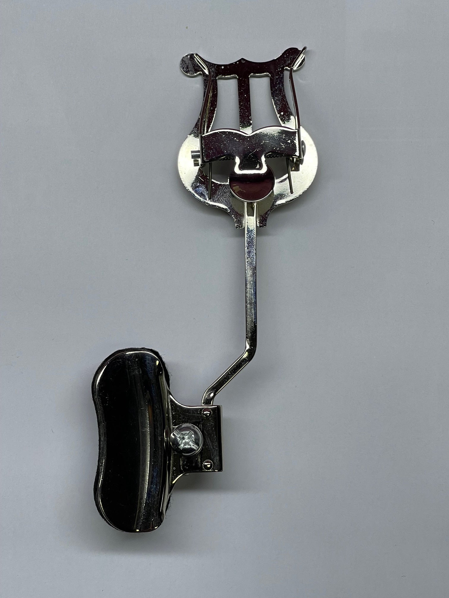 Trombone Bell Lyre - Nickel Plated