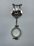 Clarinet Lyre -Nickel Plated