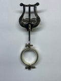 Clarinet Lyre -Nickel Plated
