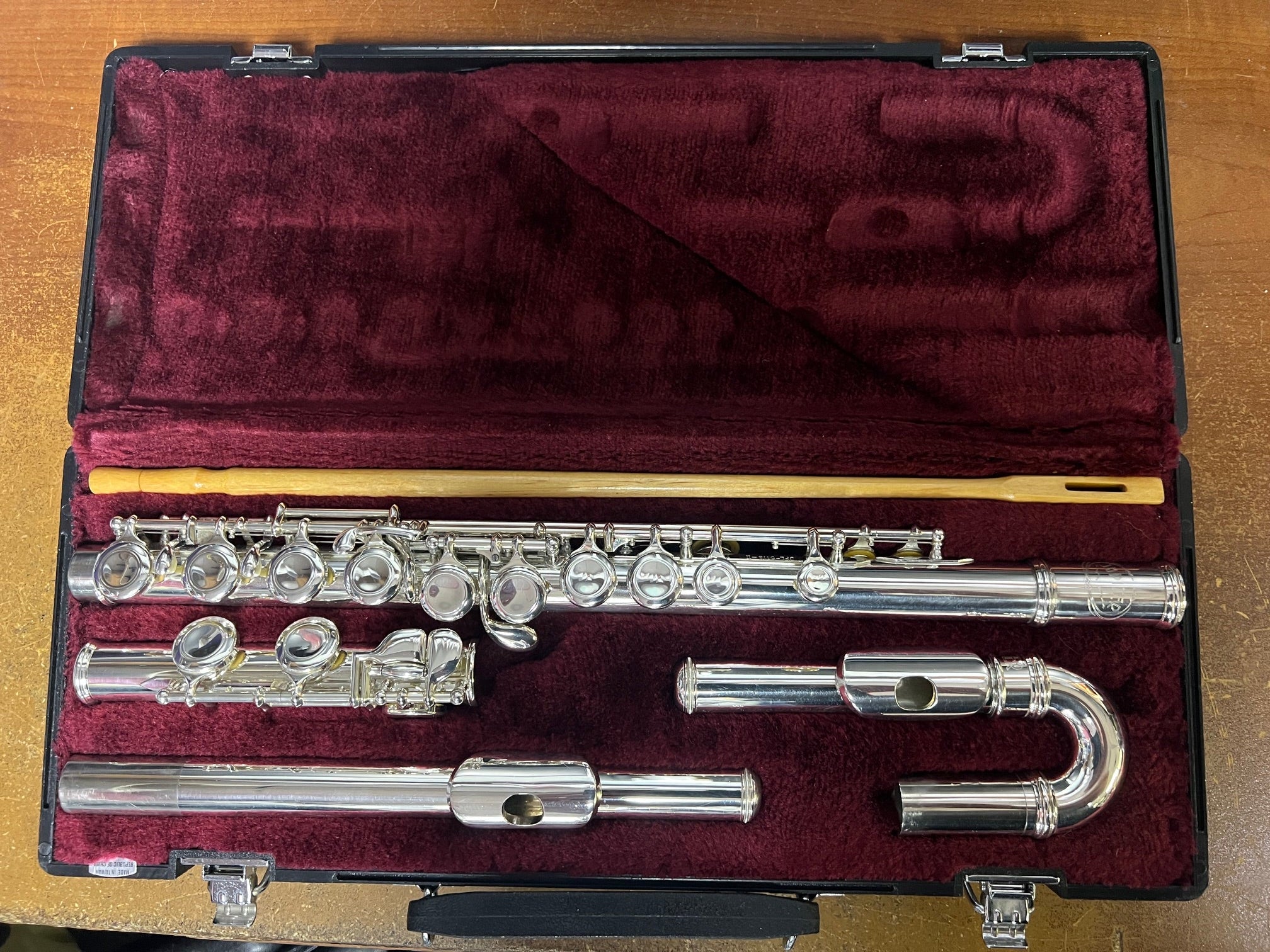 USED Jupiter JFL511EC straight & curved head flute outfit