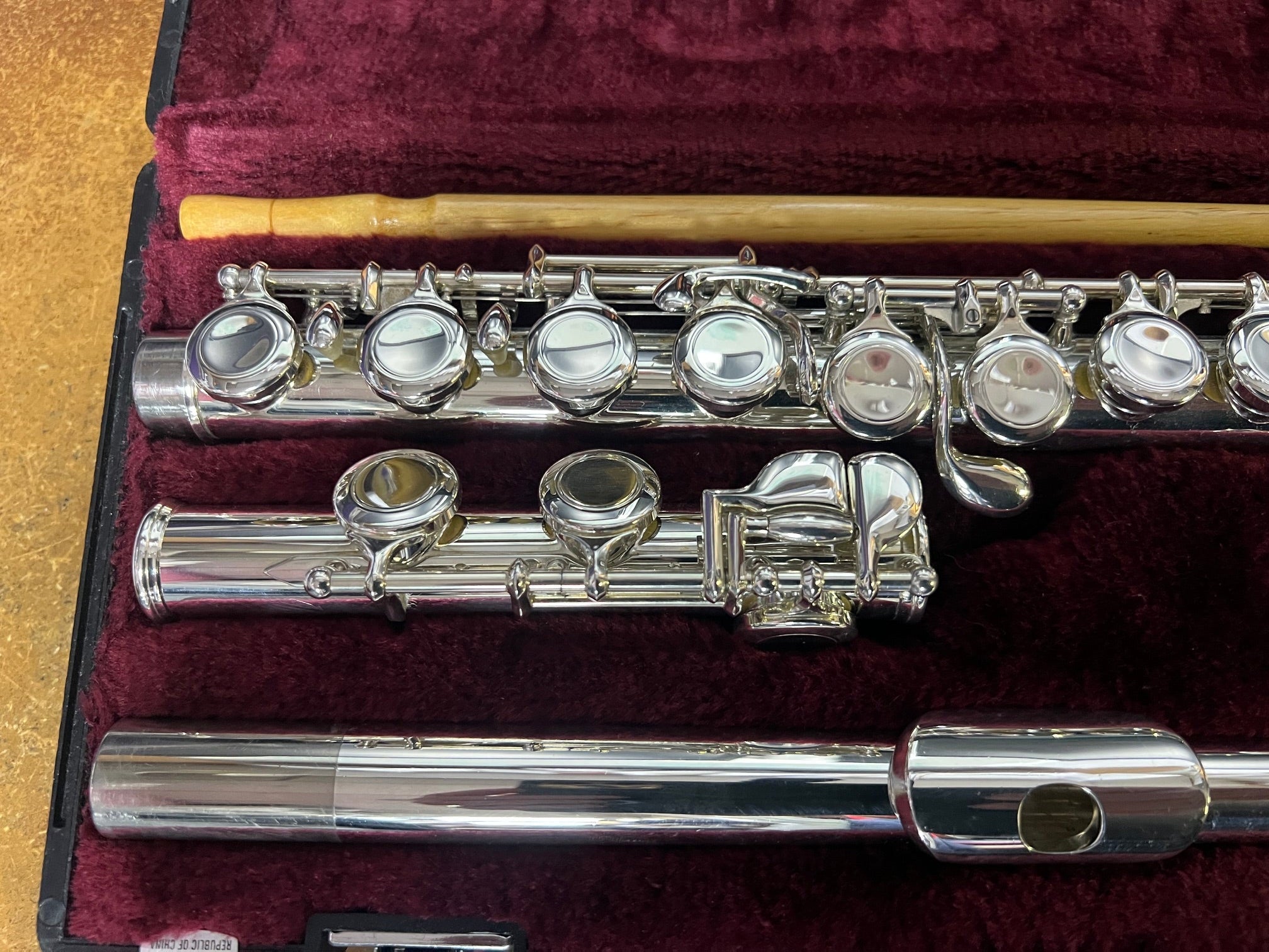 USED Jupiter JFL511EC straight & curved head flute outfit