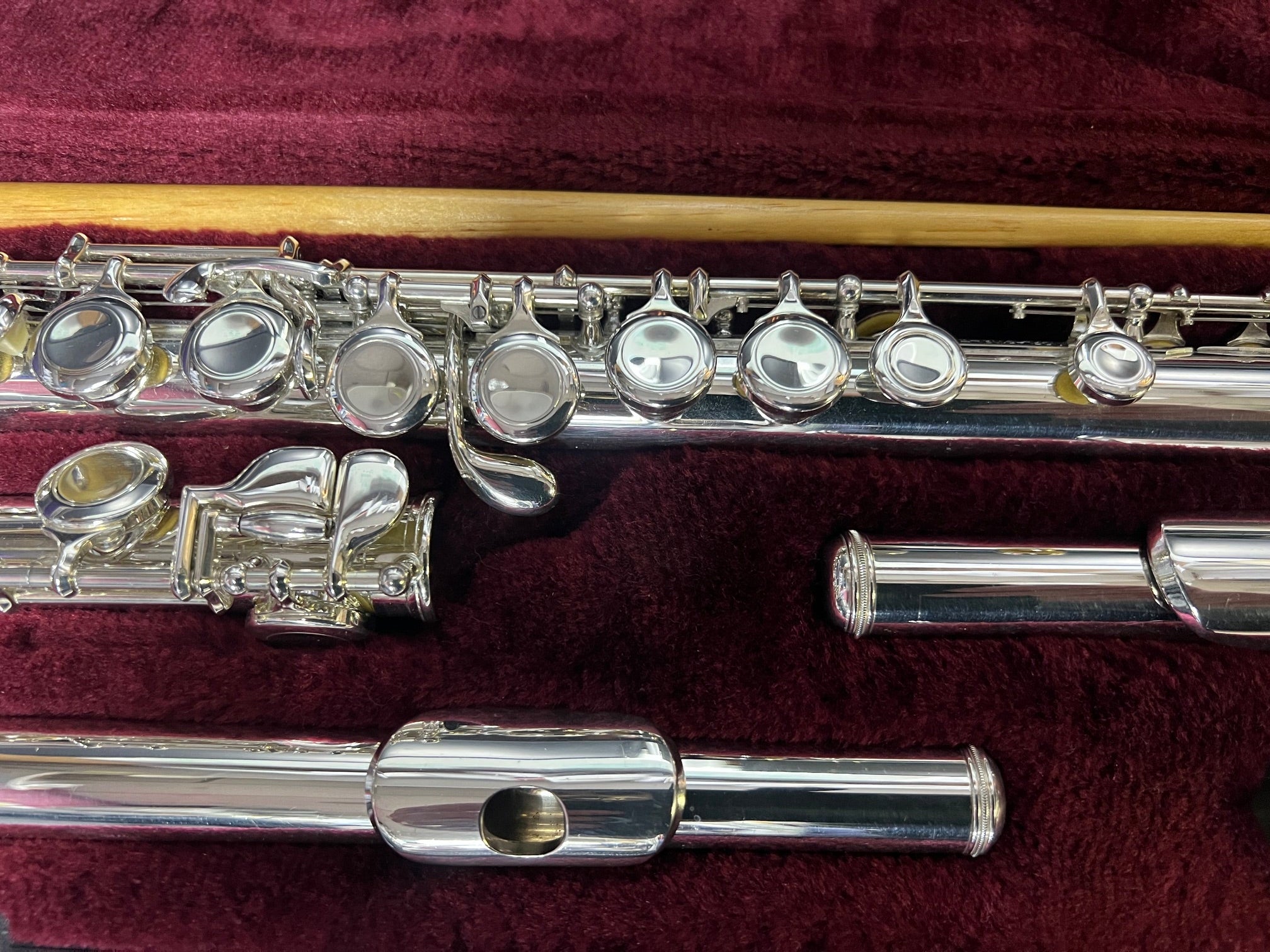 USED Jupiter JFL511EC straight & curved head flute outfit