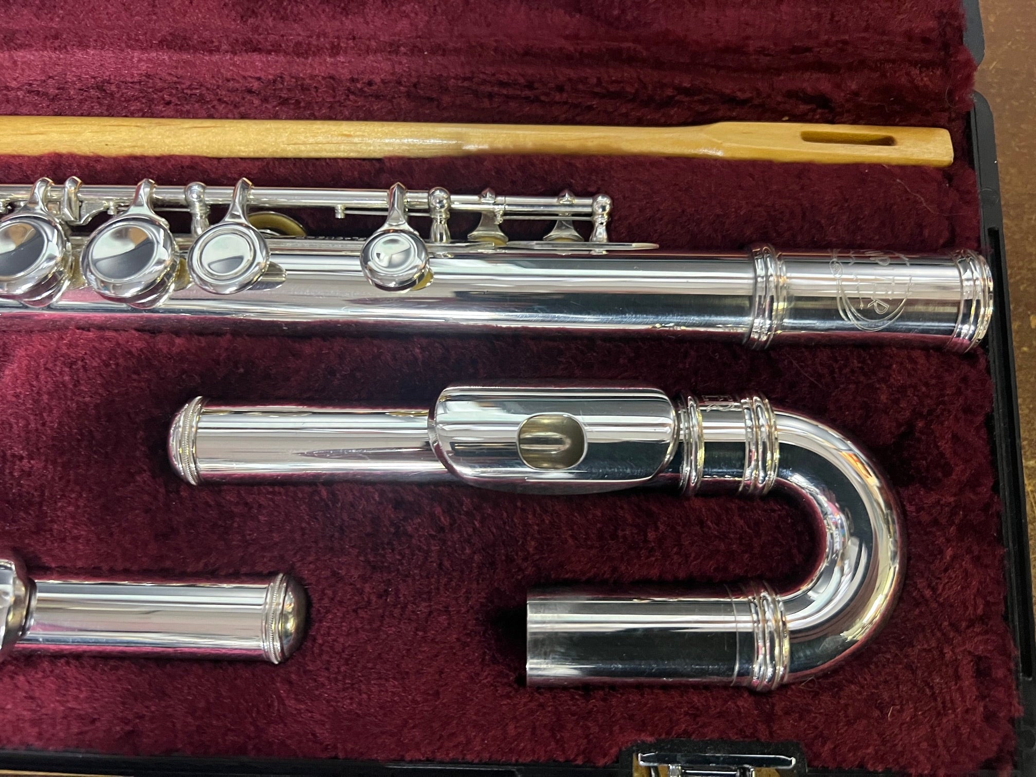 USED Jupiter JFL511EC straight & curved head flute outfit