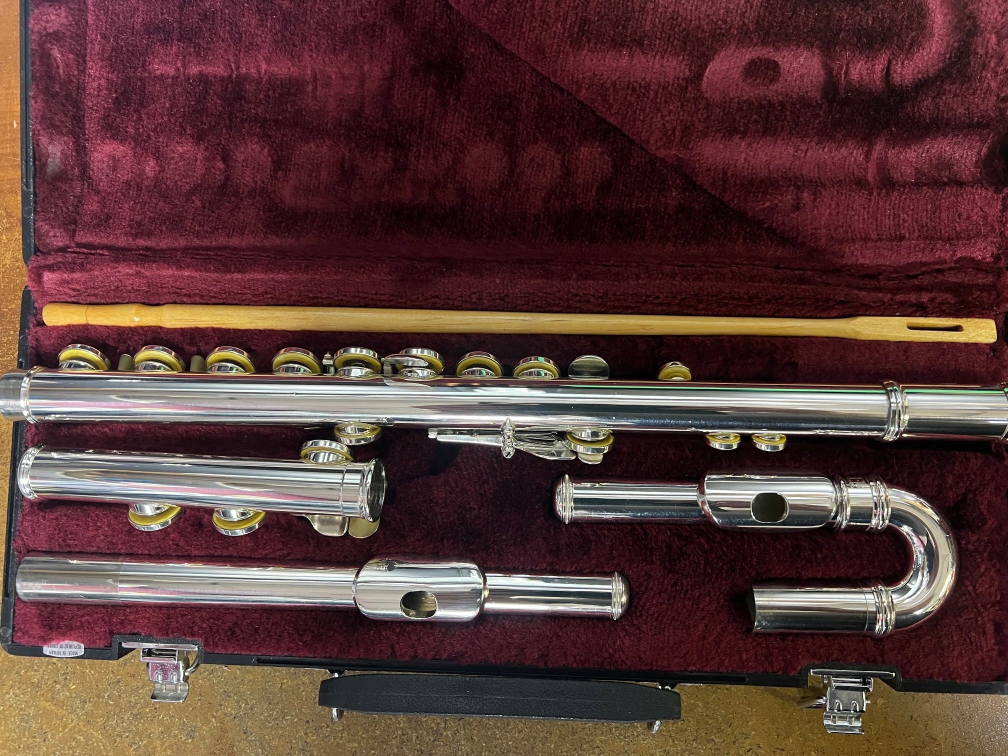 USED Jupiter JFL511EC straight & curved head flute outfit