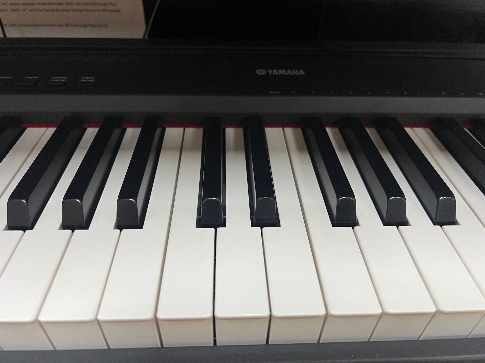 USED Yamaha P95 portable digital piano