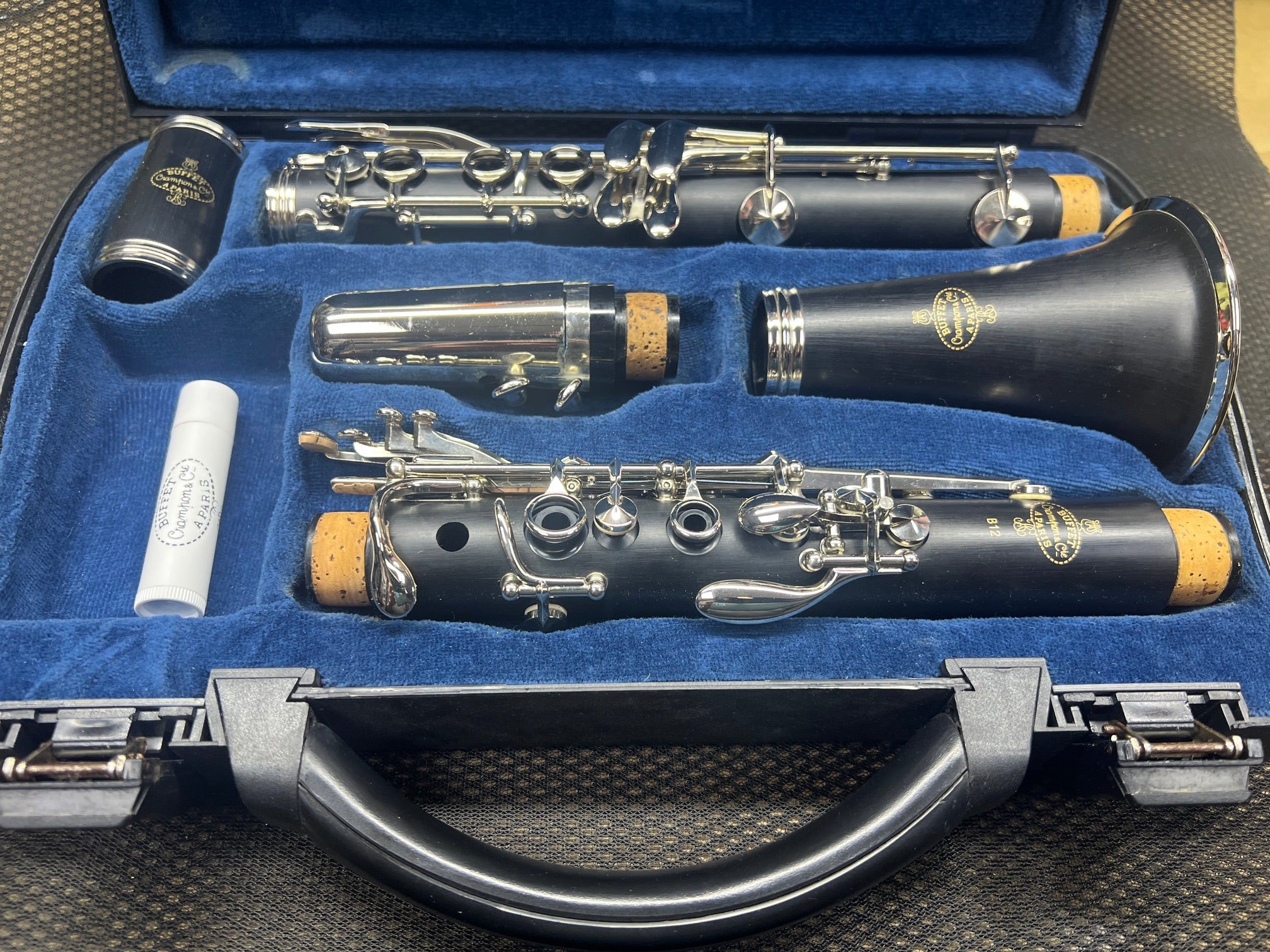 USED Buffet B12 clarinet outfit (46)