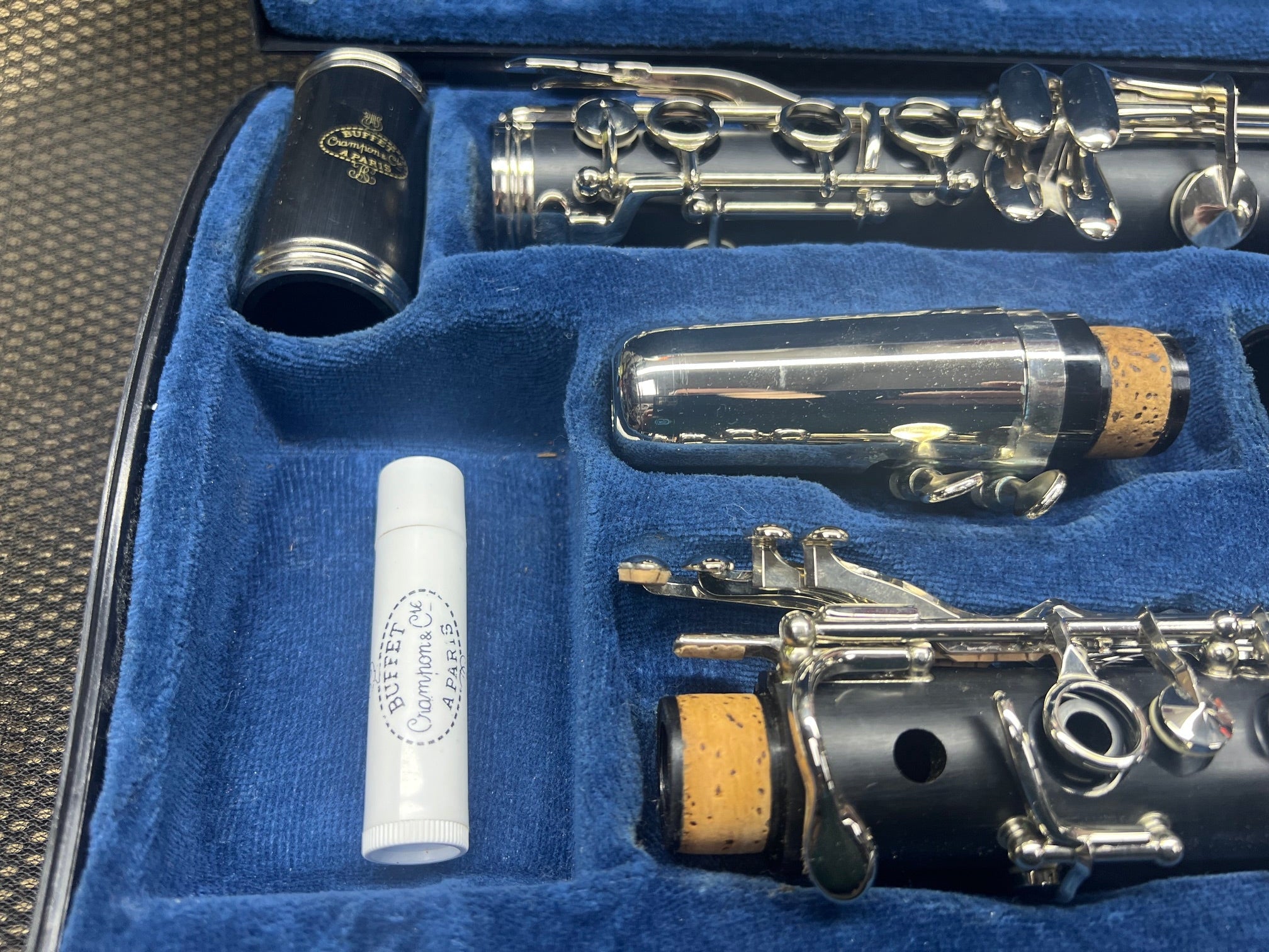 USED Buffet B12 clarinet outfit (46)