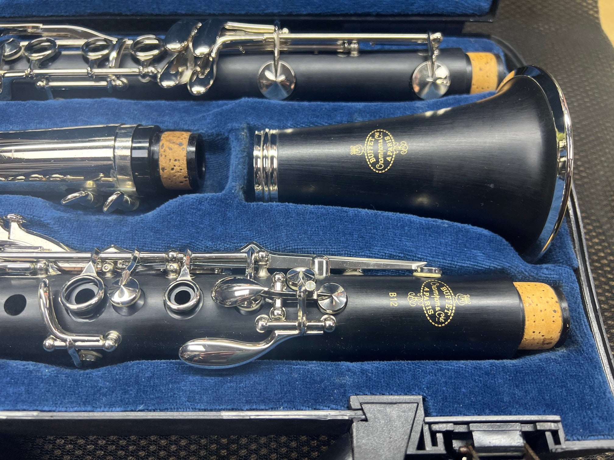USED Buffet B12 clarinet outfit (46)