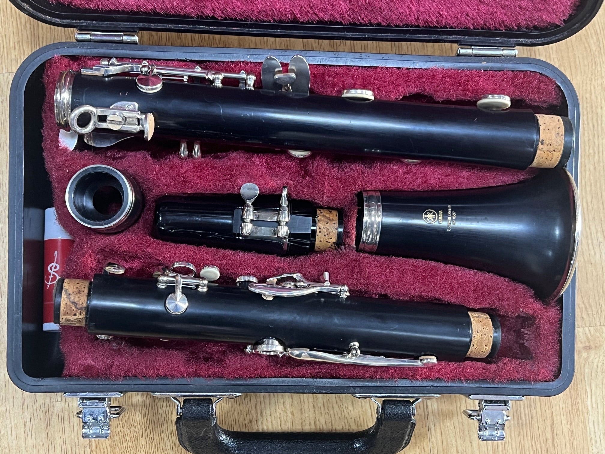 USED Yamaha YCL250 Bb clarinet outfit  [4228]