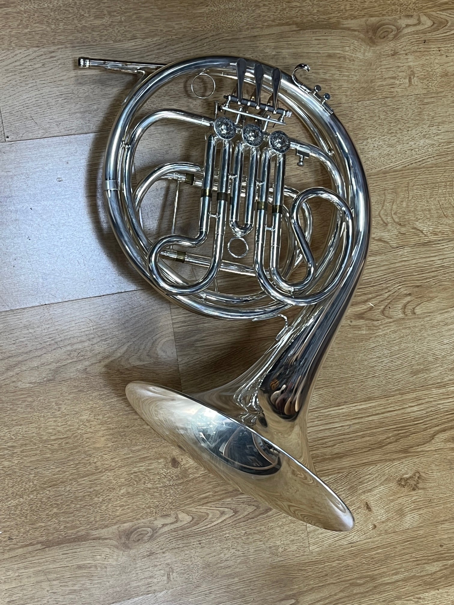 USED Besson BE603 silver plated single french horn