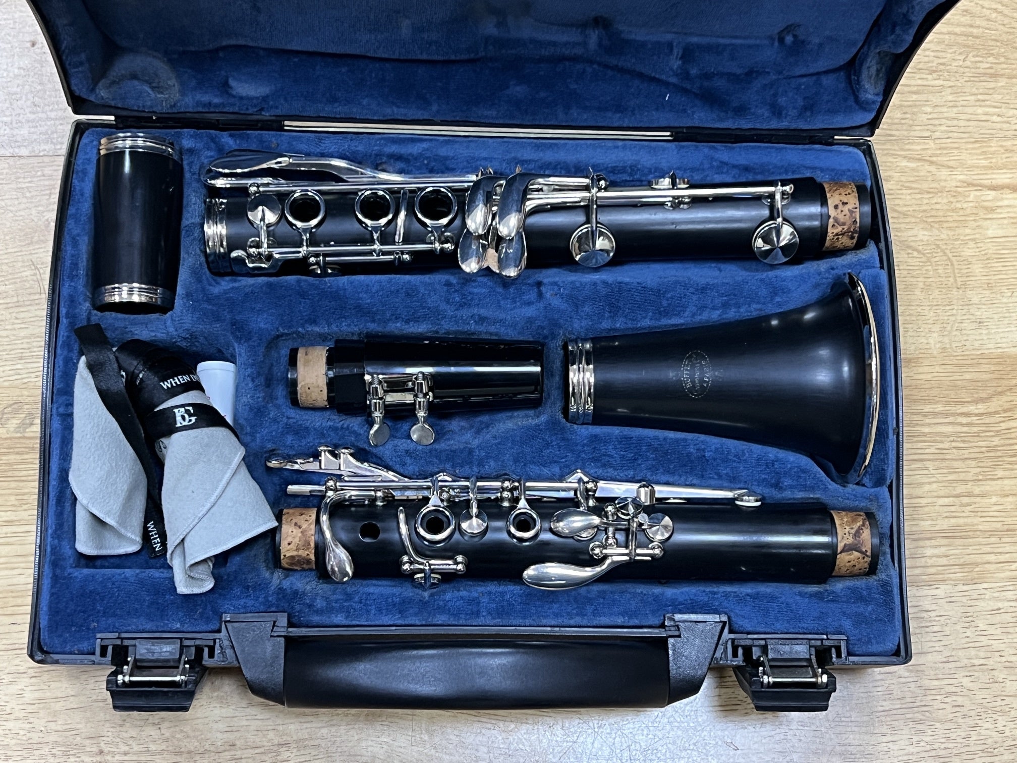 USED Buffet B12 clarinet outfit (0778)