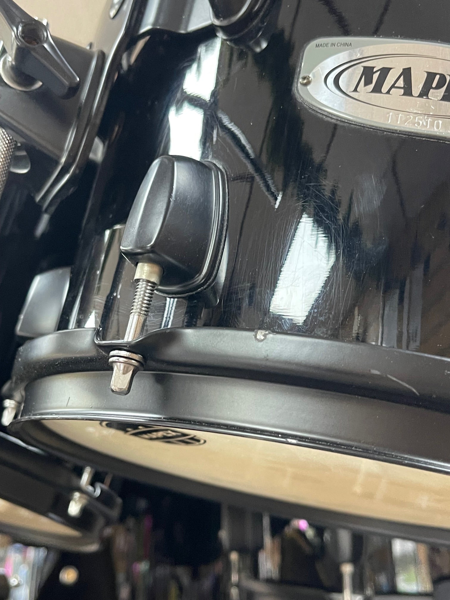 Used / 2nd Hand Mapex V Series Black Lacquer Drum Kit