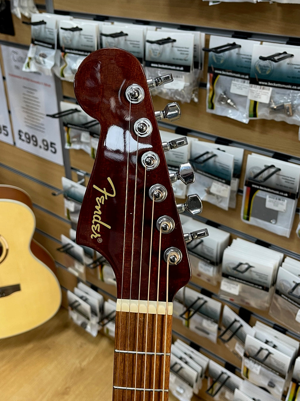 Used / 2nd Hand Fender California Standard Left Handed Redondo Acoustic Guitar