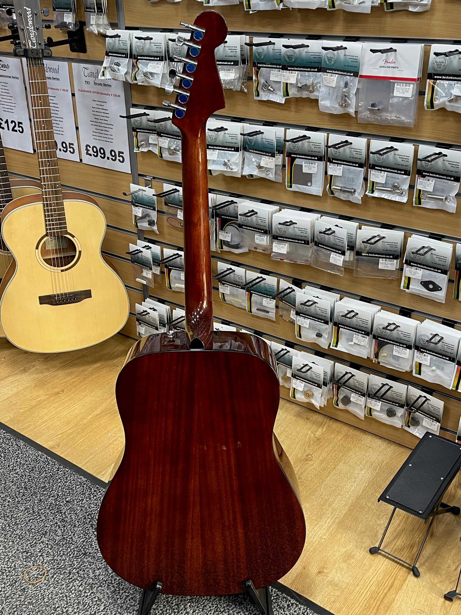 Used / 2nd Hand Fender California Standard Left Handed Redondo Acoustic Guitar