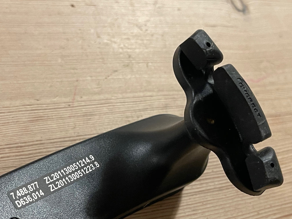 Everest EZ-2A Black Violin Shoulder Rest 1/2 - 3/4