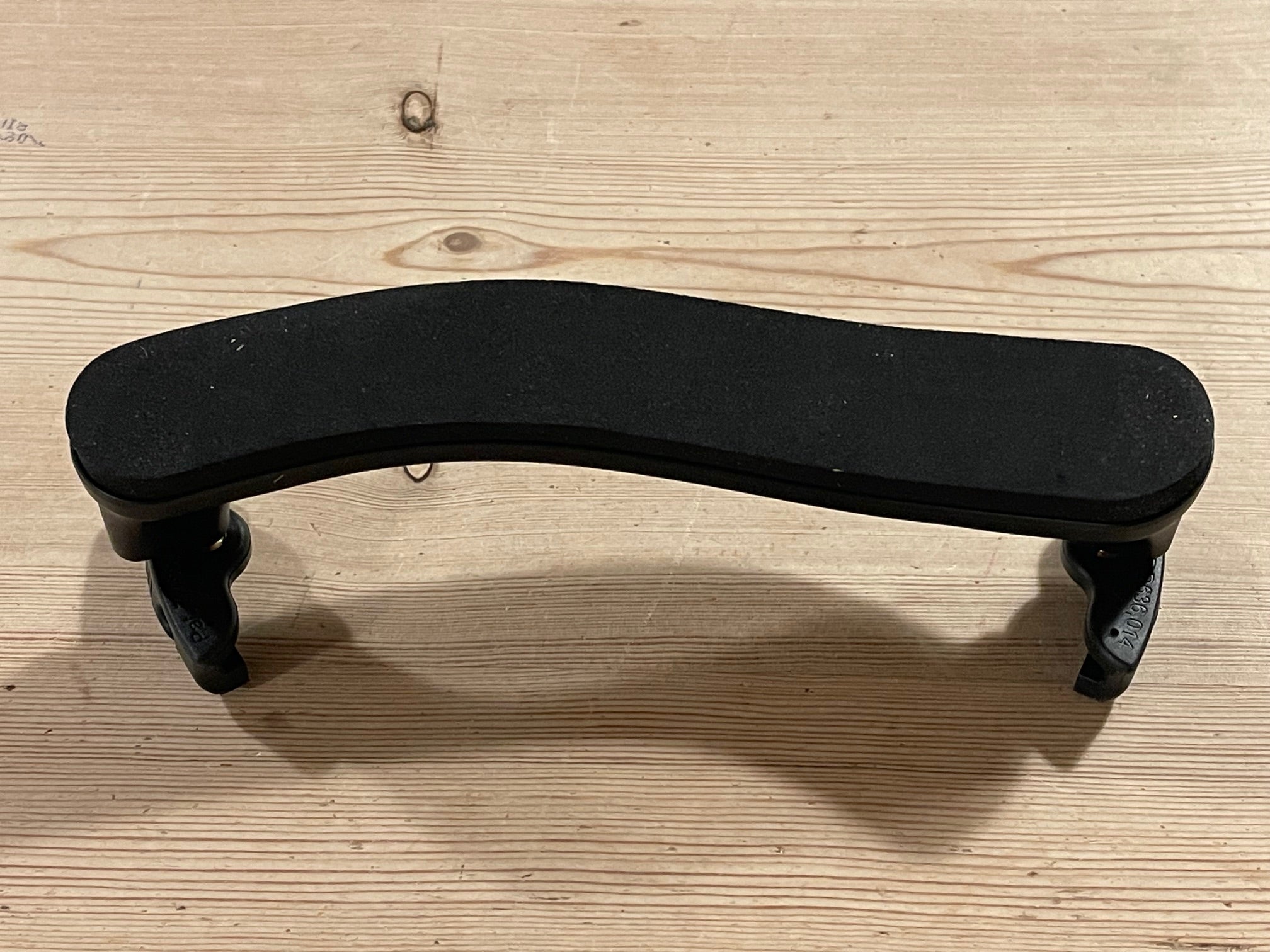 Everest EZ-2A Black Violin Shoulder Rest 1/2 - 3/4