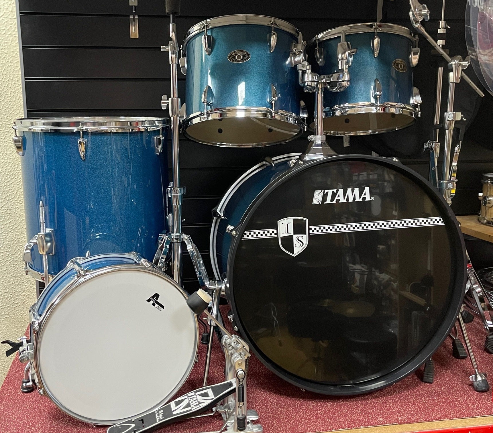 Used / 2nd Hand Tama Imperialstar Drum Kit - Ocean Blue Mist