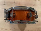 Used / 2nd Hand PDP X7 14" Orange Sparkle Snare Drum