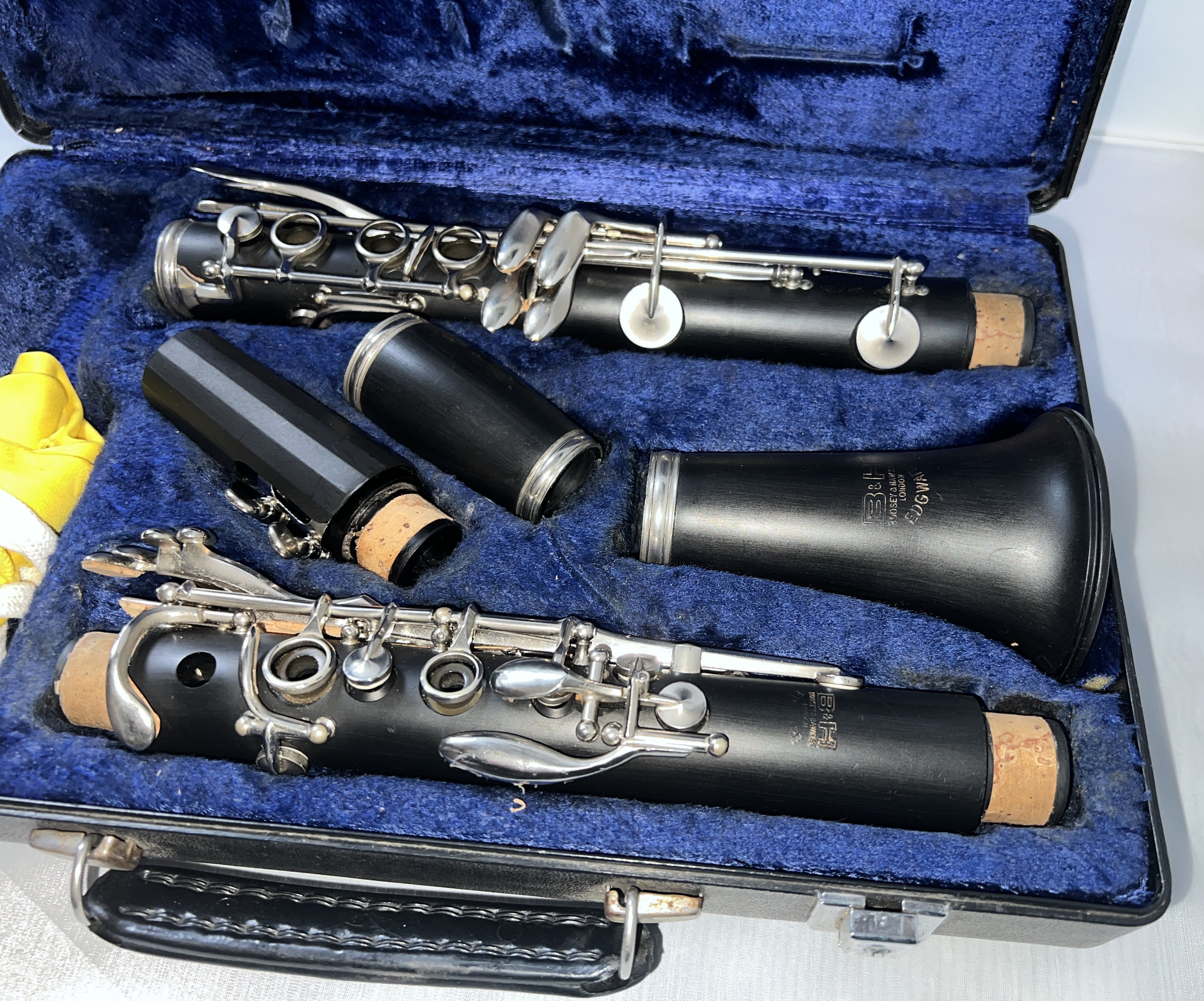 USED Boosey & Hawkes Edgware wooden Bb clarinet outfit