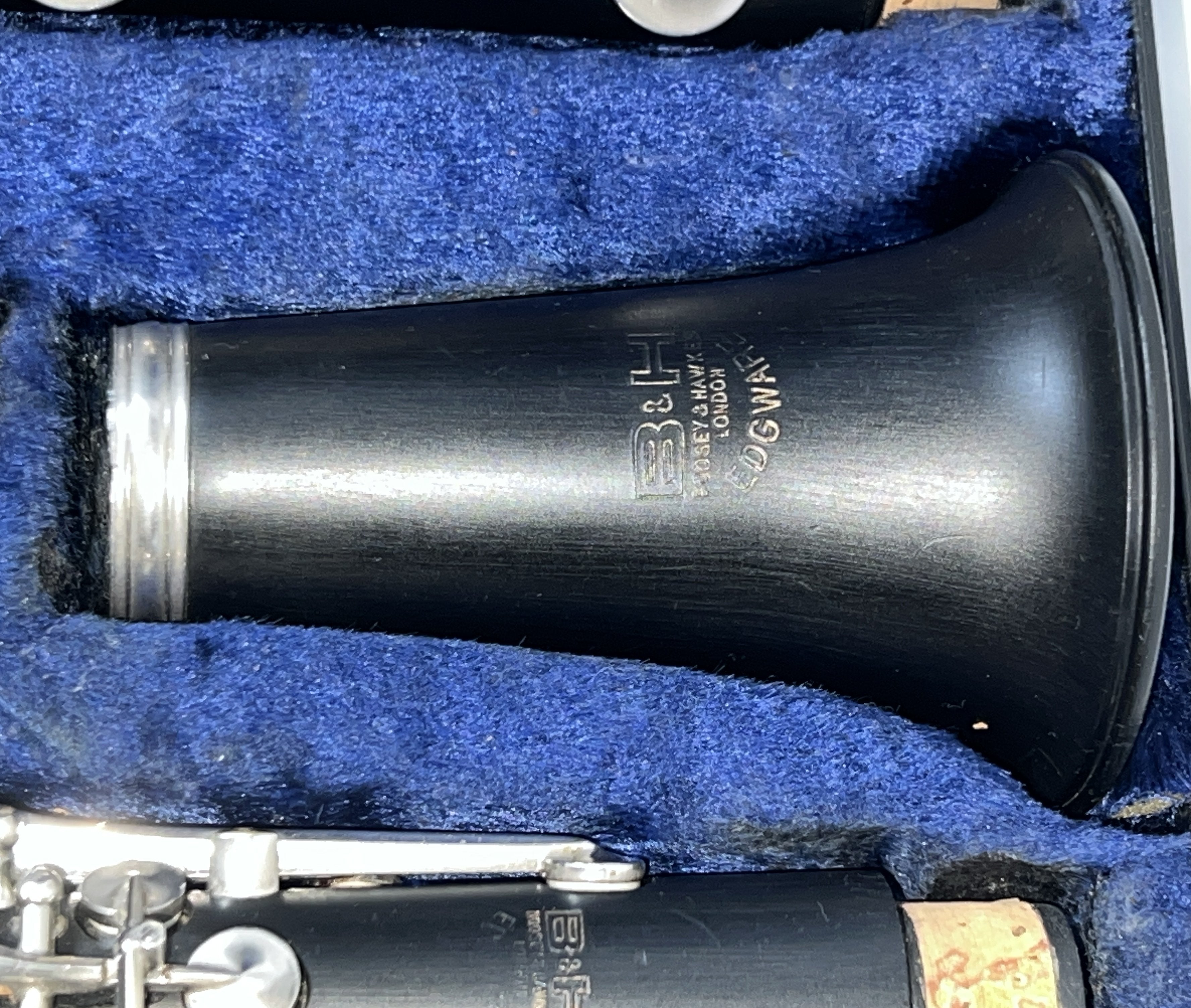 USED Boosey & Hawkes Edgware wooden Bb clarinet outfit
