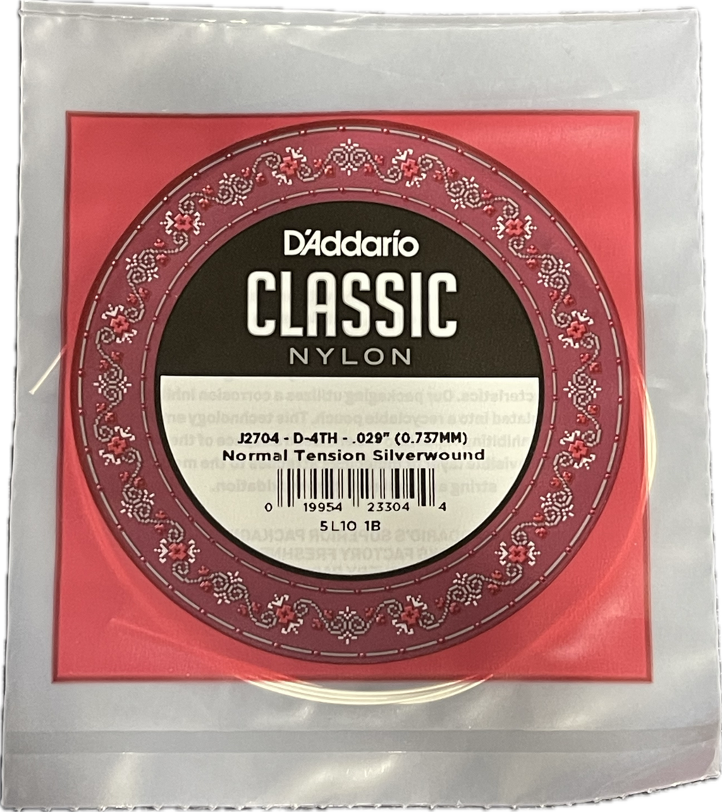 D'Addario Classic Nylon D / 4th - Normal Tension