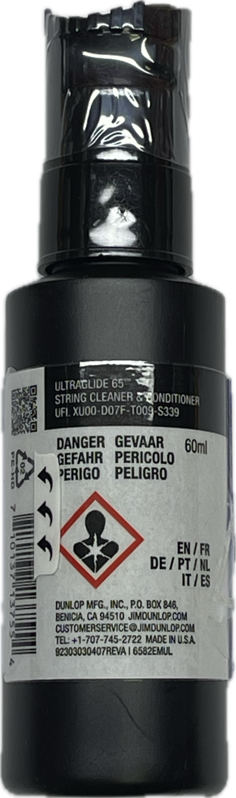 Dunlop 6582EMUL Formula 65 Ultra Glide String Cleaner & Conditioner - 2oz Bottle