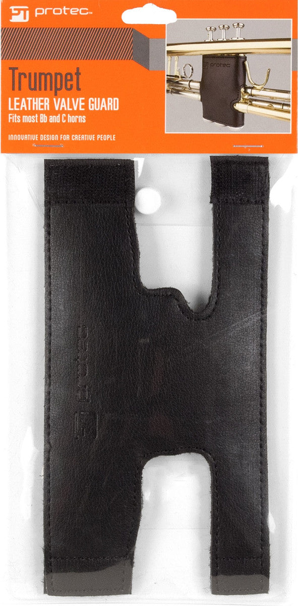 Protec (L226) Trumpet Valve Guard - Black Leather