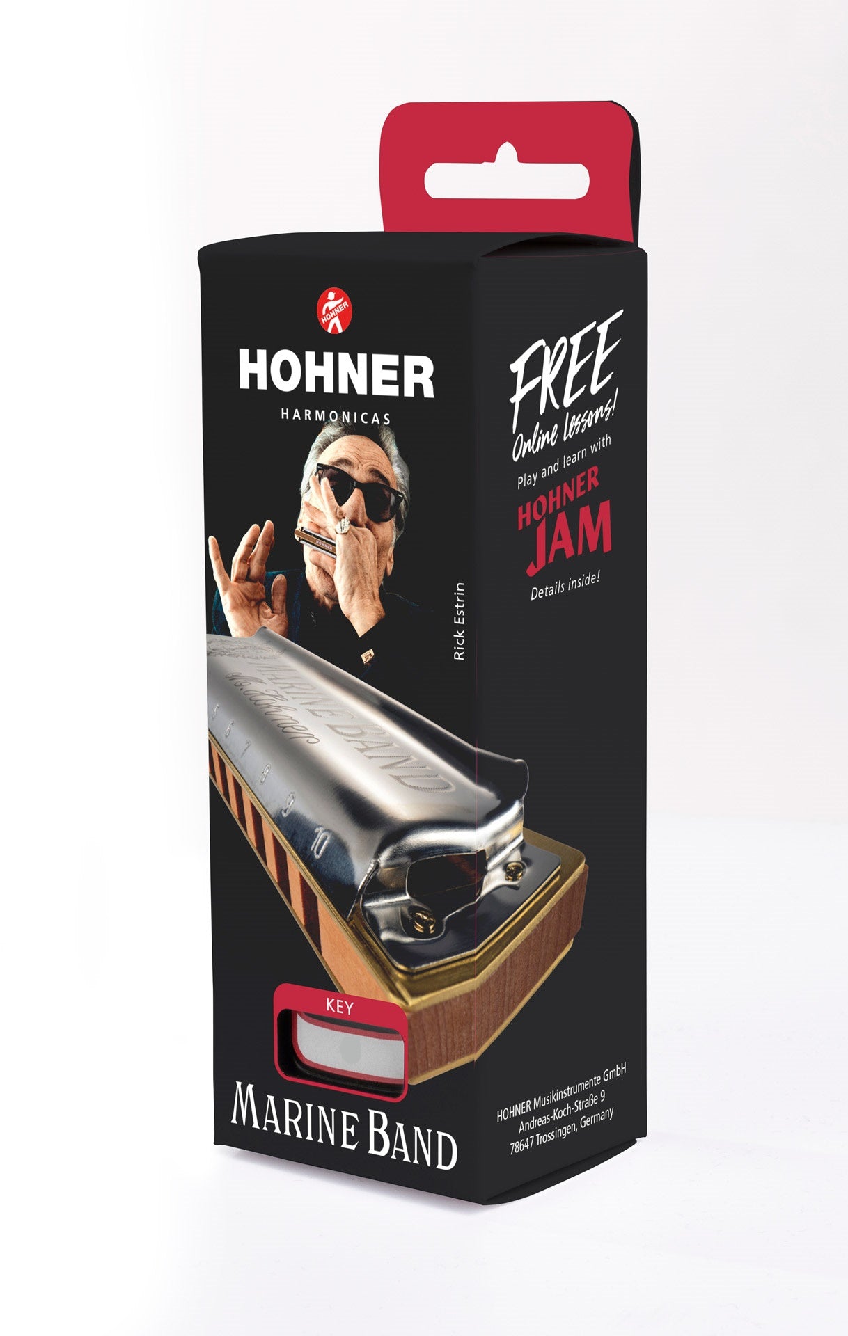 Hohner Marine Band Harp / Harmonica - Key E