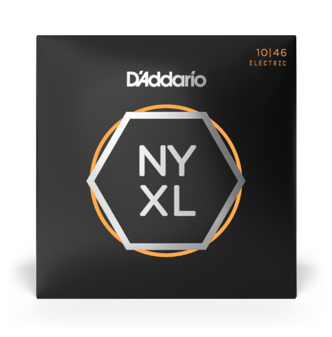 D'Addario NYXL Regular Light Premium Nickel Plated Steel Electric Guitar Strings