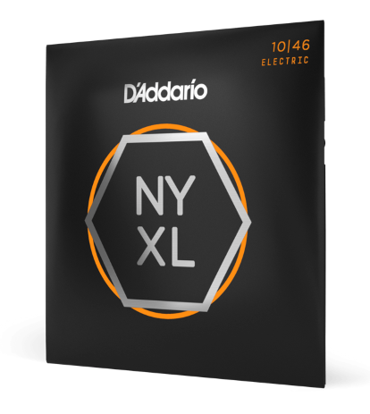 D'Addario NYXL Regular Light Premium Nickel Plated Steel Electric Guitar Strings
