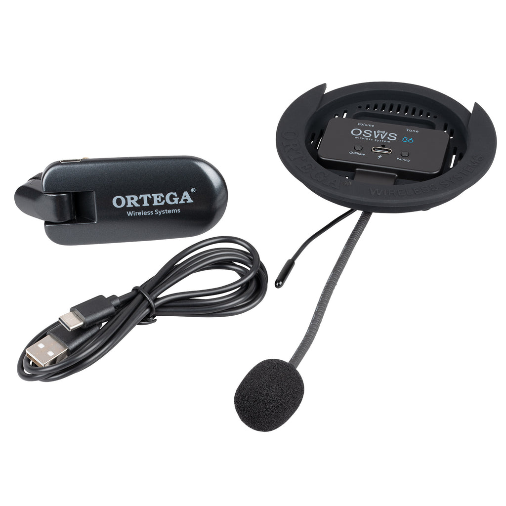 Ortega OSWS86 Classical Guitar Wireless Sound Hole Microphone System