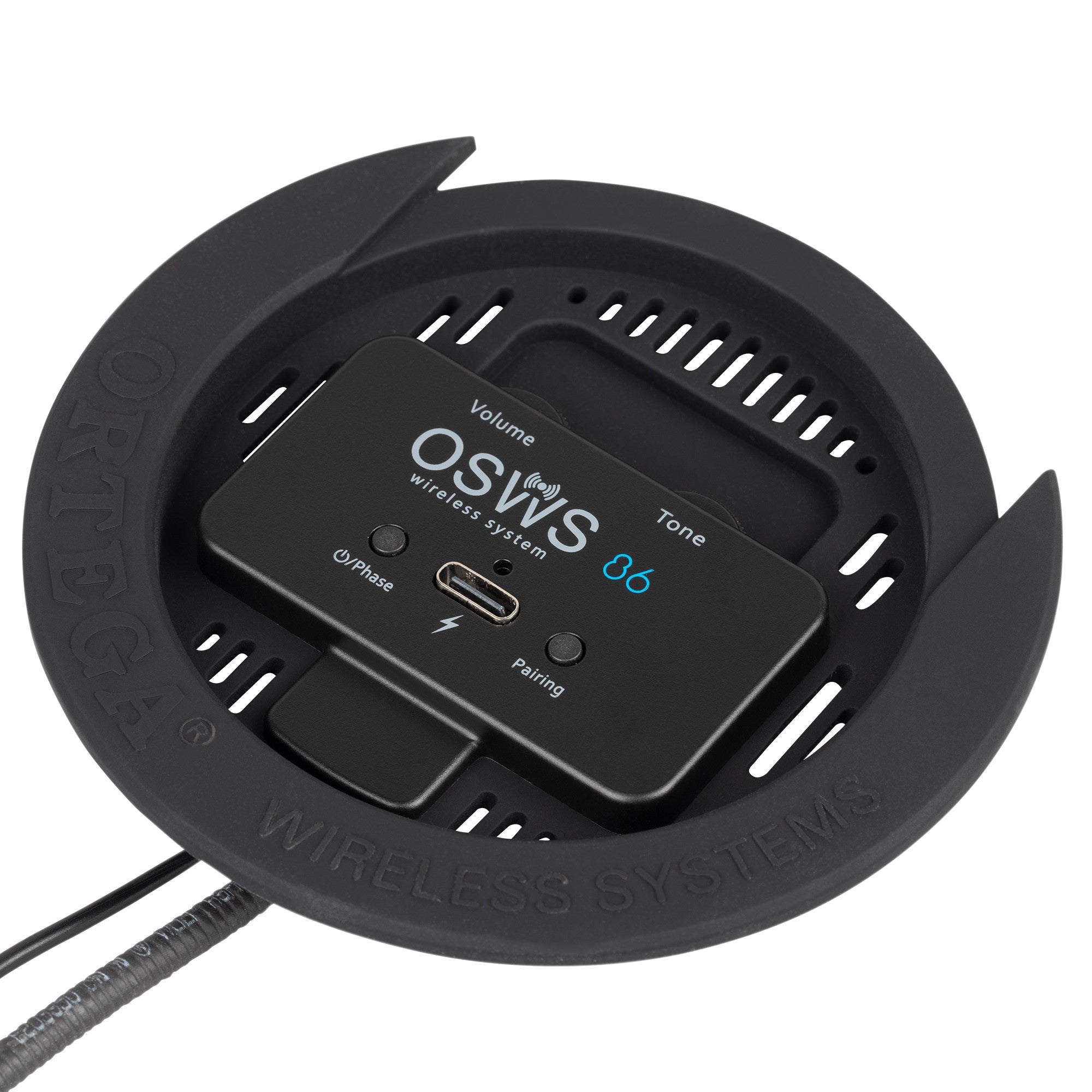 Ortega OSWS86 Classical Guitar Wireless Sound Hole Microphone System