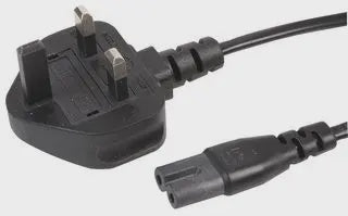Figure 8 Mains Lead - 2 Metre - Suitable For Many Clavinova Digital Piano