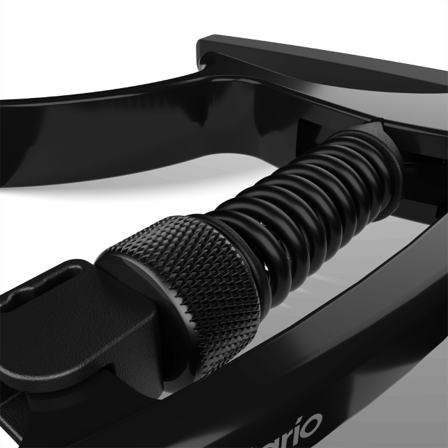 Planet Waves NS Tri-Action Trigger Electric / Acoustic Guitar Capo - Black