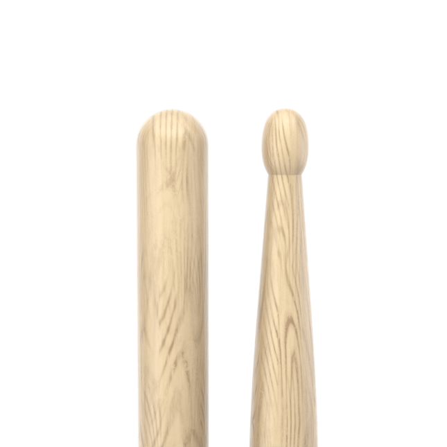 ProMark PW2BW Shira Kashi Oak 2B Attack Classic Drumstick - Oval Wood Tip