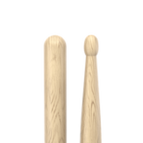 ProMark PW2BW Shira Kashi Oak 2B Attack Classic Drumstick - Oval Wood Tip