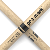ProMark PW2BW Shira Kashi Oak 2B Attack Classic Drumstick - Oval Wood Tip